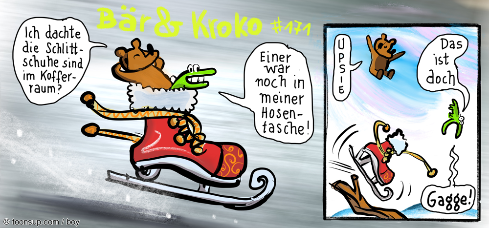 Cartoon: Bär & Kroko Staffel #14 8