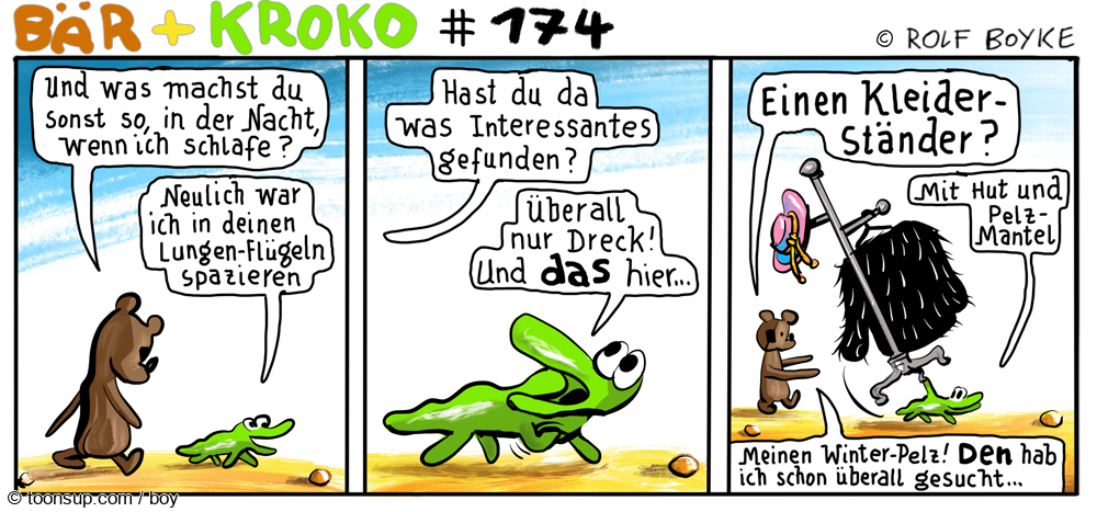 Cartoon: Bär & Kroko Staffel #14 5