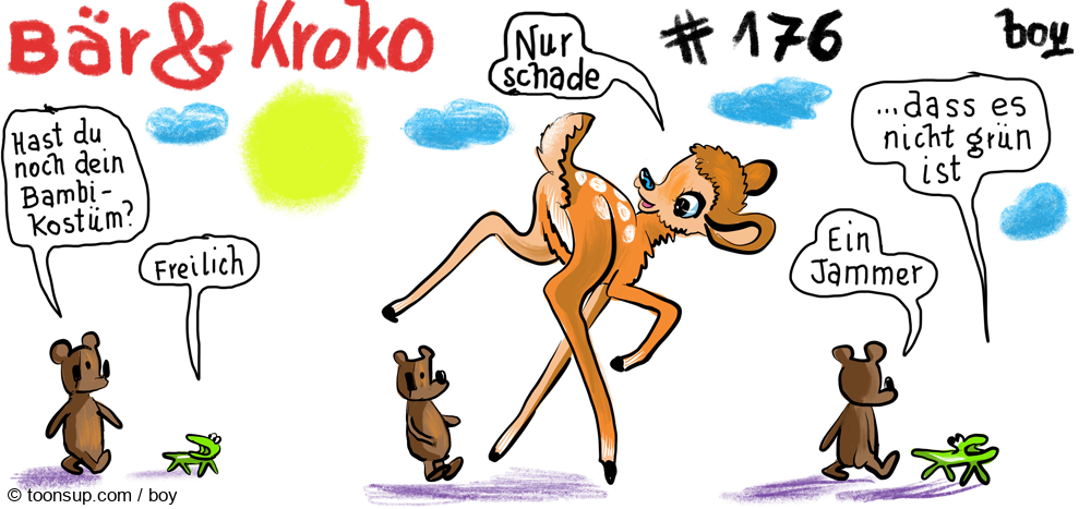 Cartoon: Bär & Kroko Staffel #14 3
