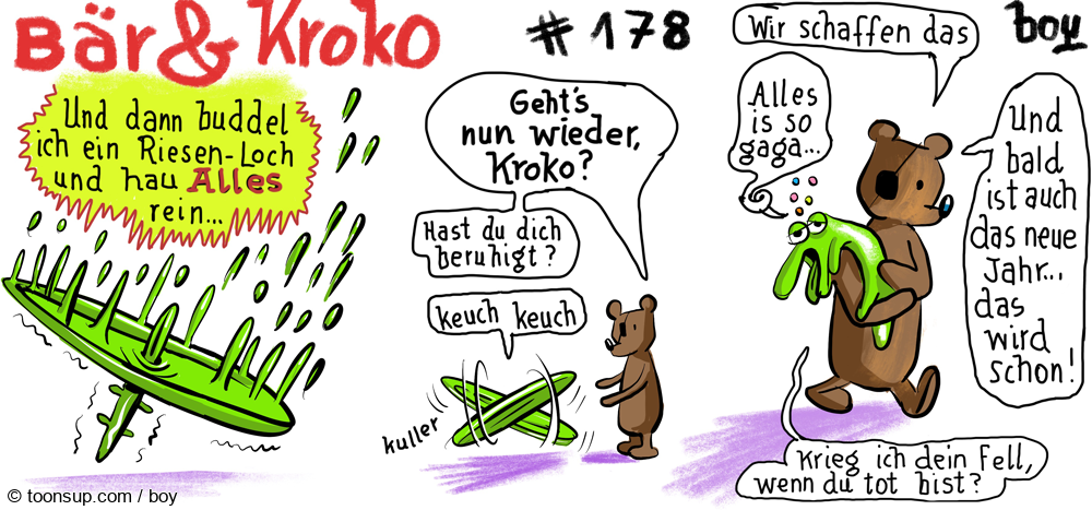 Cartoon: Bär & Kroko Staffel #14 1