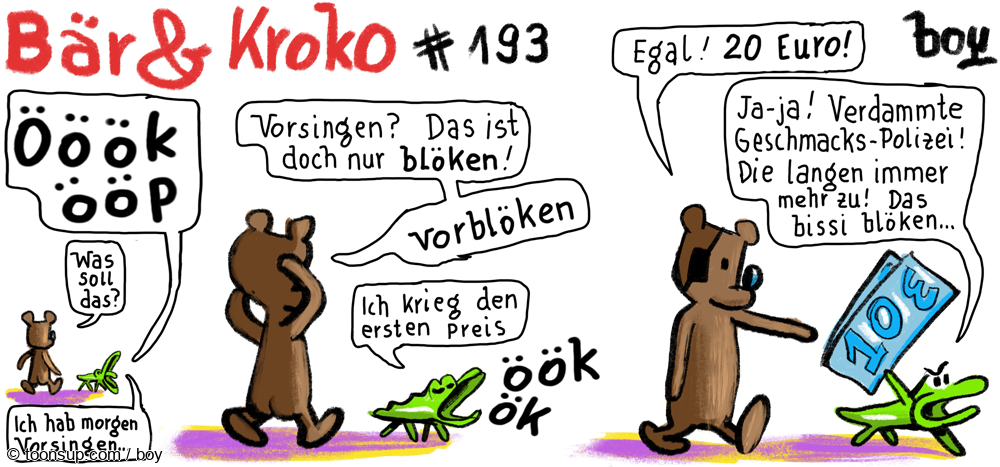 Cartoon: Bär&Kroko Staffel #16 13