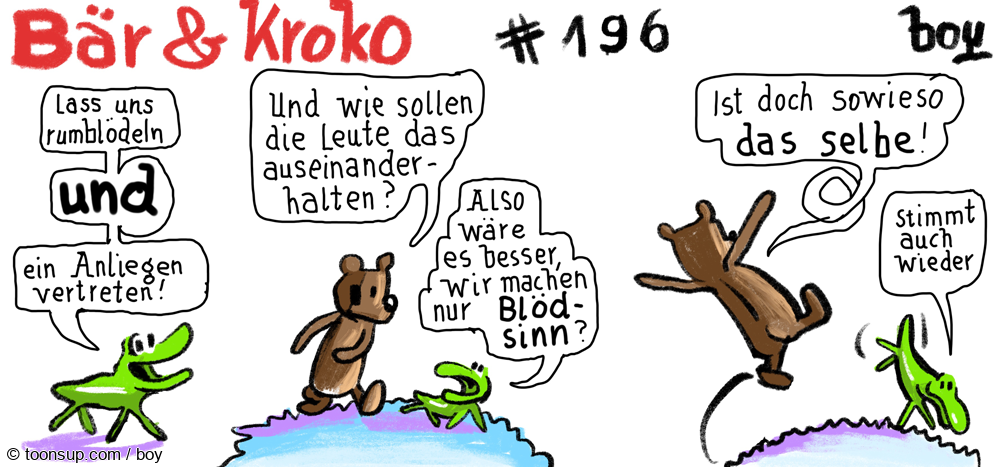Cartoon: Bär&Kroko Staffel #16 10