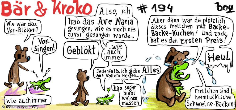 Cartoon: Bär&Kroko Staffel #16 12