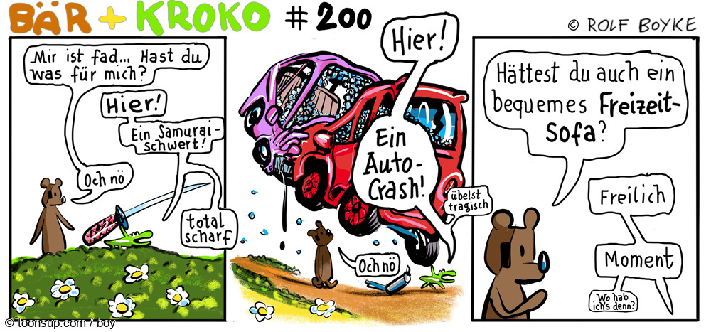 Cartoon: Bär&Kroko Staffel #16 6