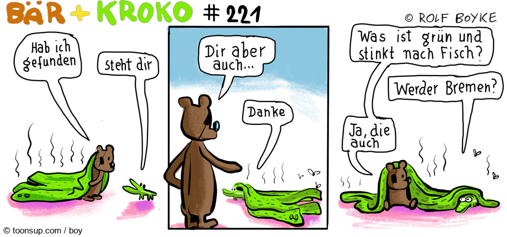 Cartoon: Bär&Kroko Staffel 18 11