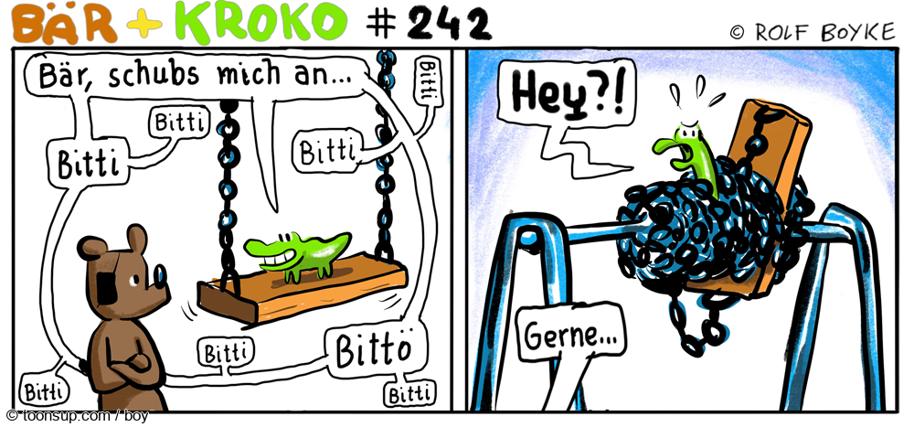 Cartoon: Bär & Kroko Staffel 19 4