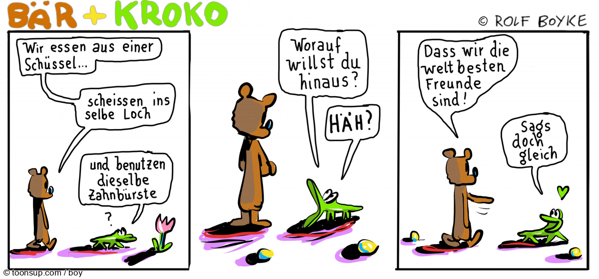 Cartoon: Bär&Kroko 2025  --  Staffel 03 10