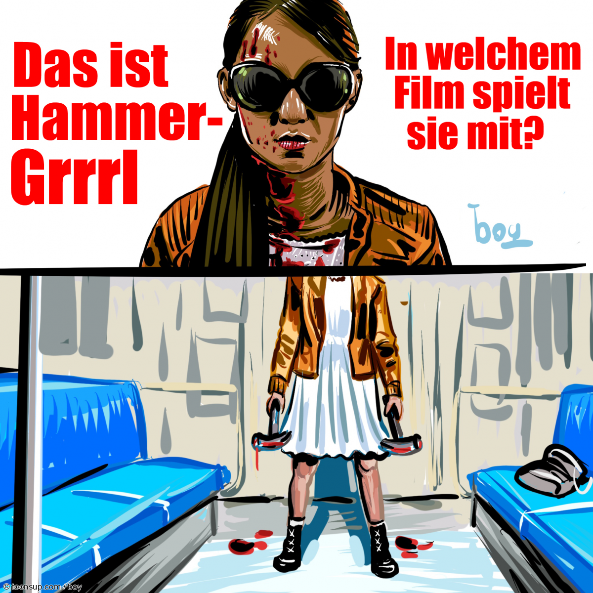 Cartoon: Heiteres Filme-Raten Teil 2 15