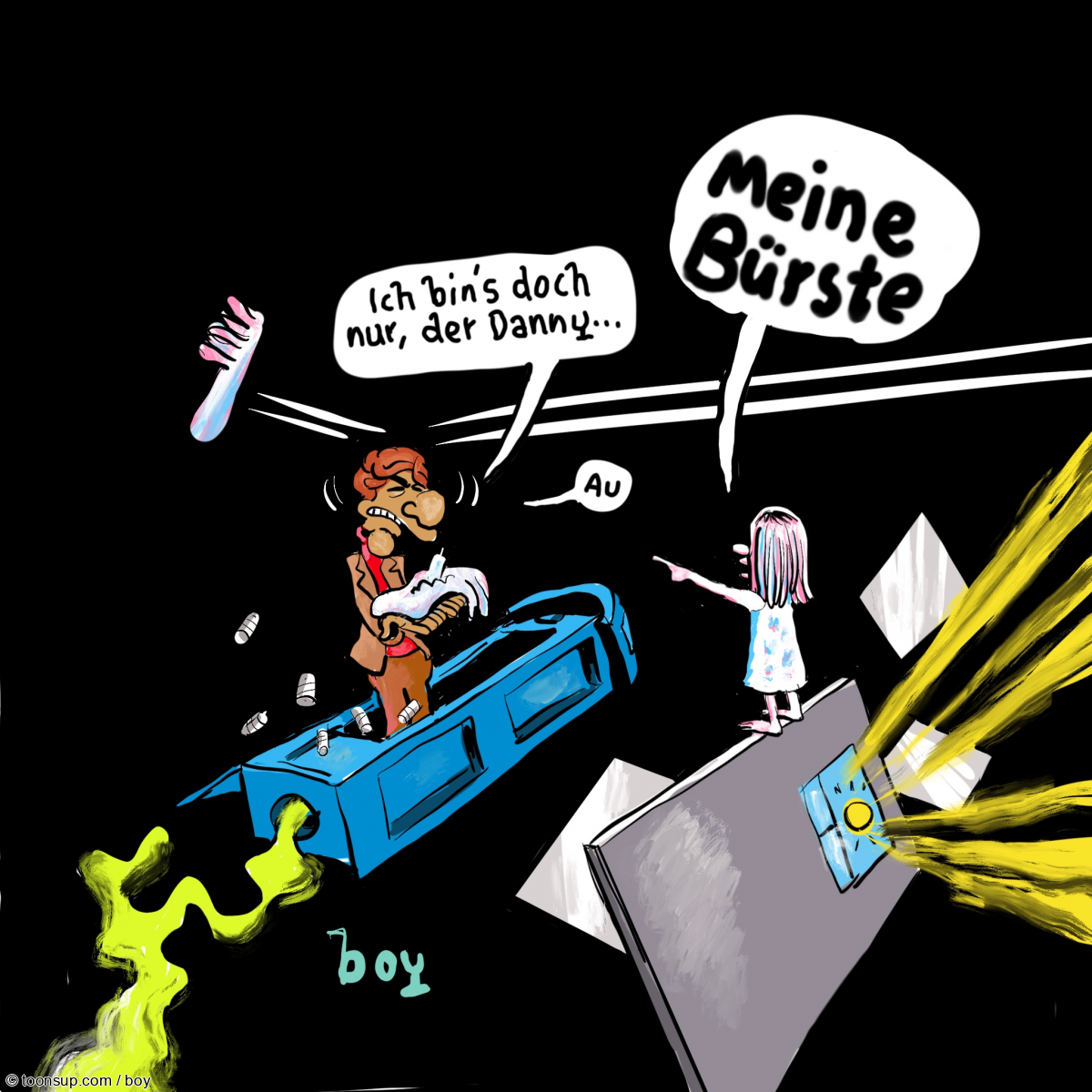 Comic: Happy Birthday, kleine Bürste! 5