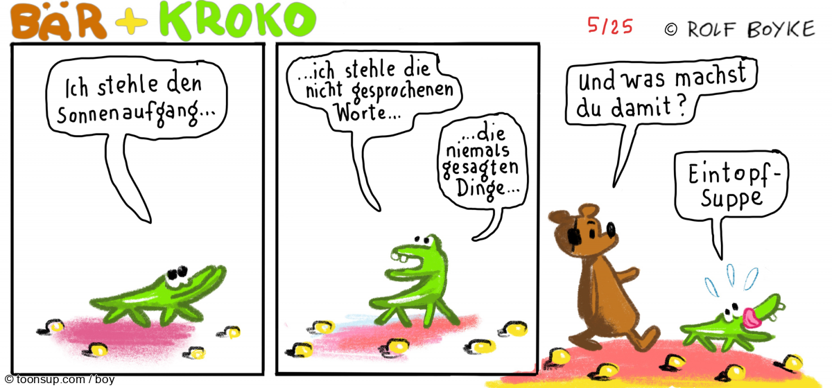Cartoon: Bär&Kroko 2025 -- Staffel 04 5