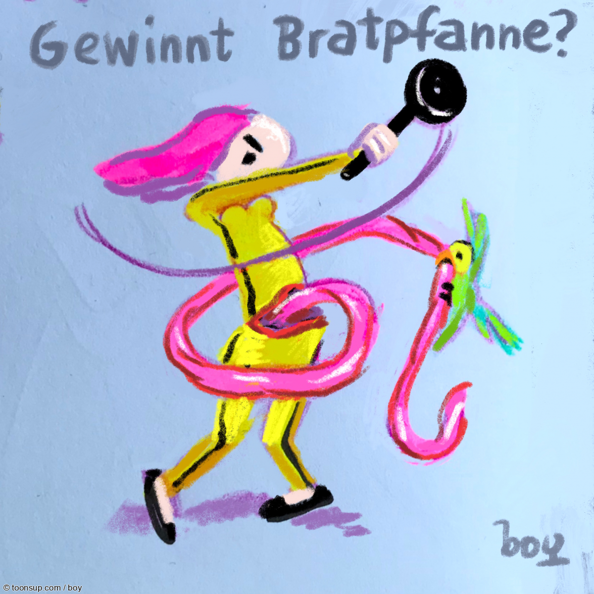 Cartoon: Wer ist stärker? 5