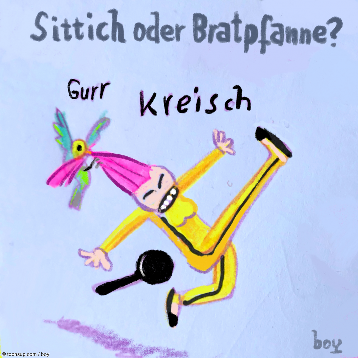 Cartoon: Wer ist stärker? 4