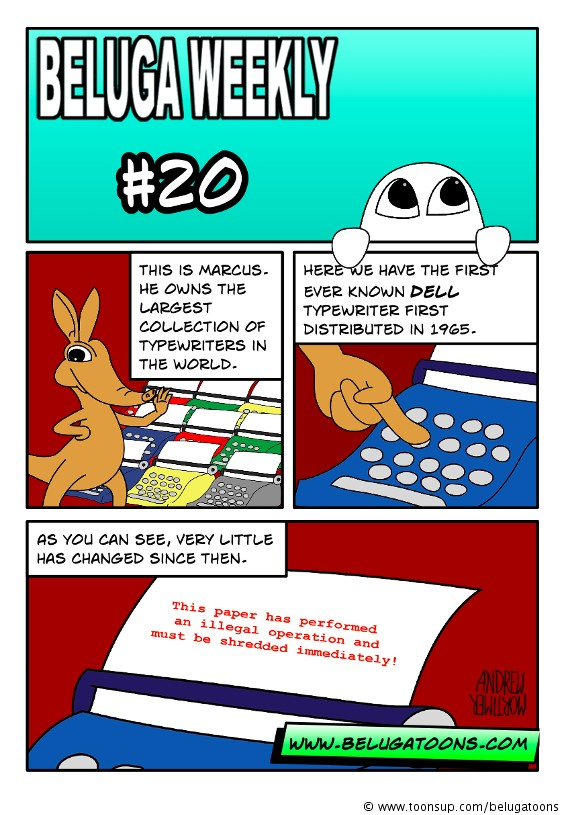 Comic: Beluga Weekly #20 1