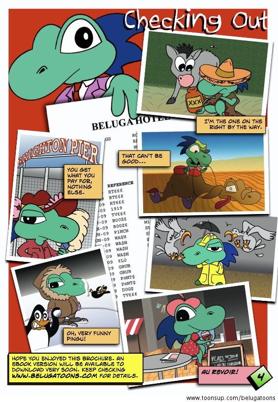 Concept Art / Character Design: Beluga Weekly #79 (Final Page) 1