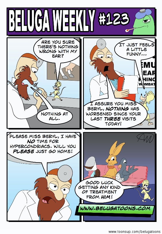 Comic: Beluga Weekly #123 1