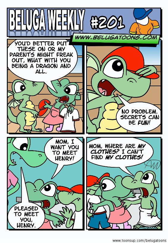 Comic: Beluga Weekly #201 1