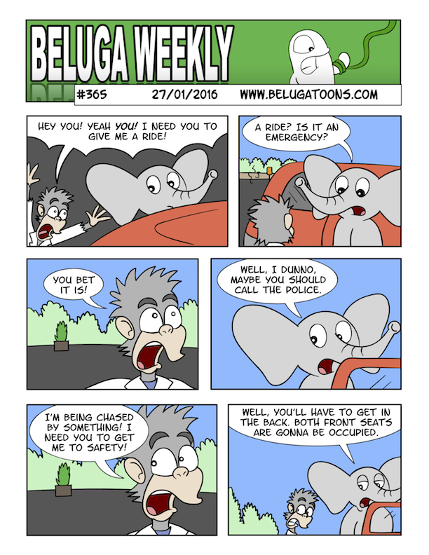 Comic: Beluga Weekly - Year Eight 5
