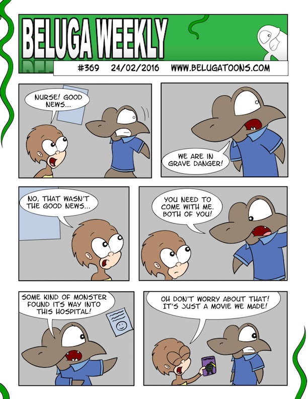 Comic: Beluga Weekly - Year Eight 9