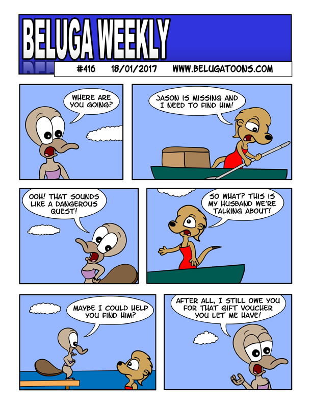 Comic: Beluga Weekly - Year Nine 4
