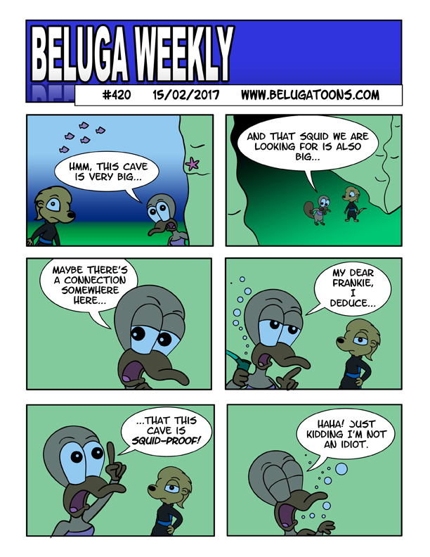 Comic: Beluga Weekly - Year Nine 8