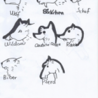 Tierköpfe