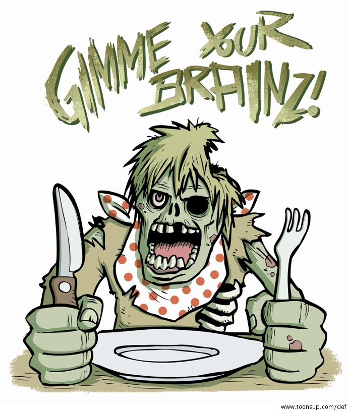 Illustration: Gimme your Brainz! 1