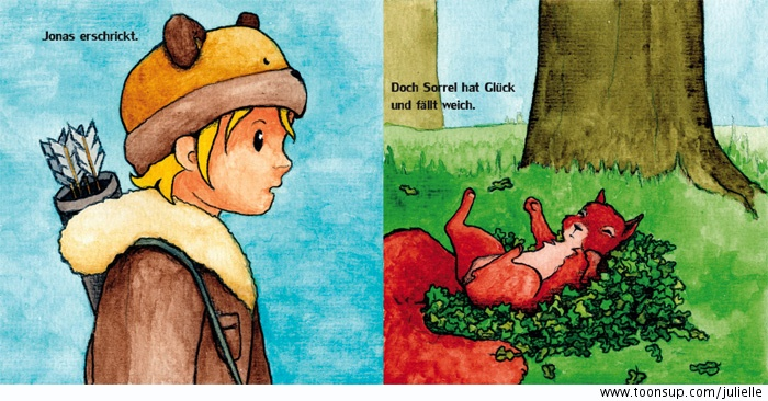 Illustration: Jonas trifft Sorrel 6