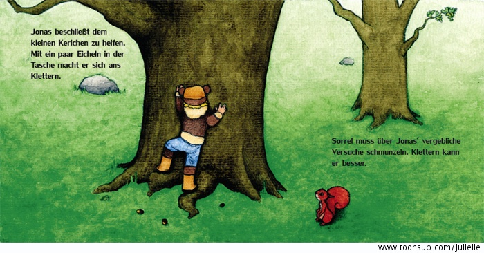 Illustration: Jonas trifft Sorrel 8