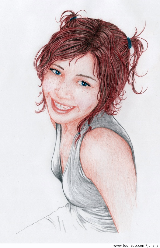 Cartoon: Nele (Portrait) 1