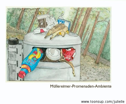 Illustration: Mülleimer (Stil-)serie 1