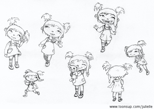 Concept Art / Character Design: Nele 2