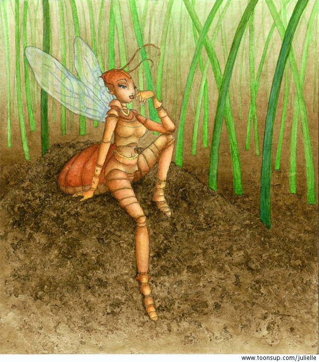 Cartoon: Bug Queen 1