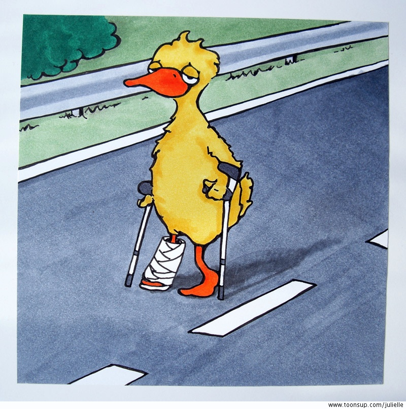 Cartoon: Autobahn 3