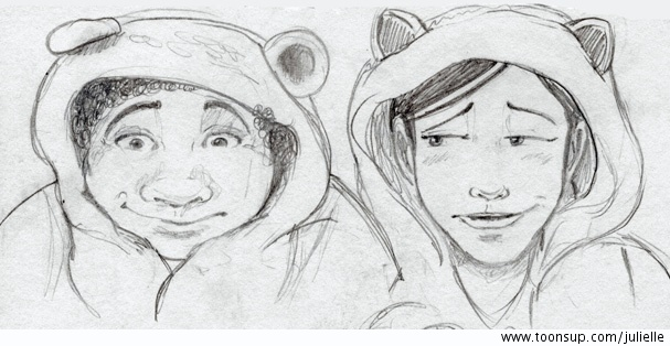 Concept Art / Character Design: Klaus & Me 1