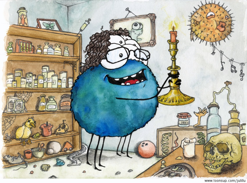 Cartoon: Der Sammler 1