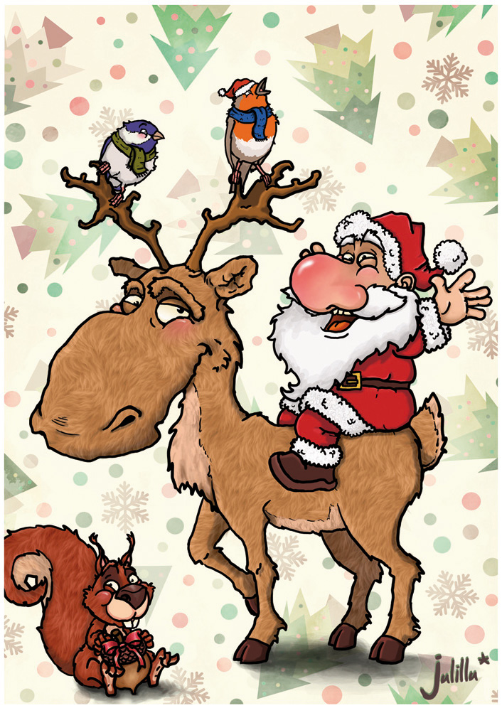 Cartoon: Ho-ho-ho! 1