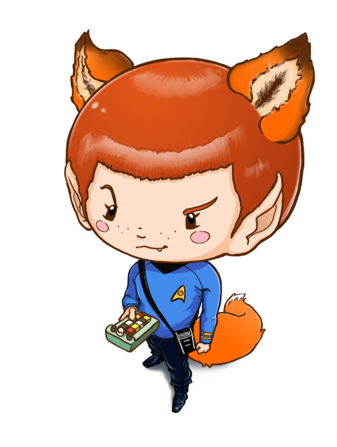 Illustration: Spock (Pufu) 1