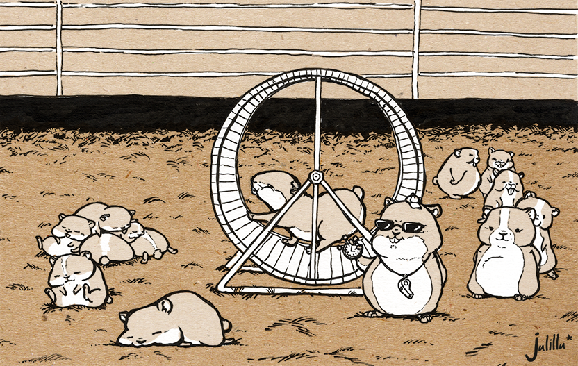 Illustration: Tag 07 - Exhausted 1