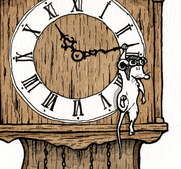 Illustration: Tag 14 - Clock 3