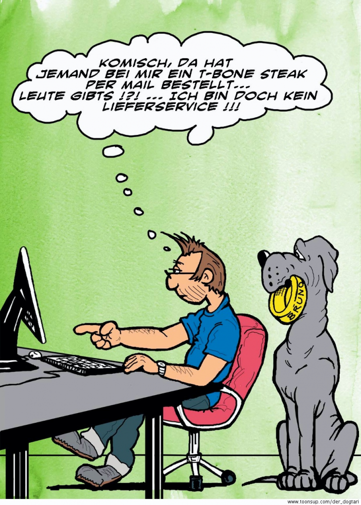 Cartoon: Lieferservice 1