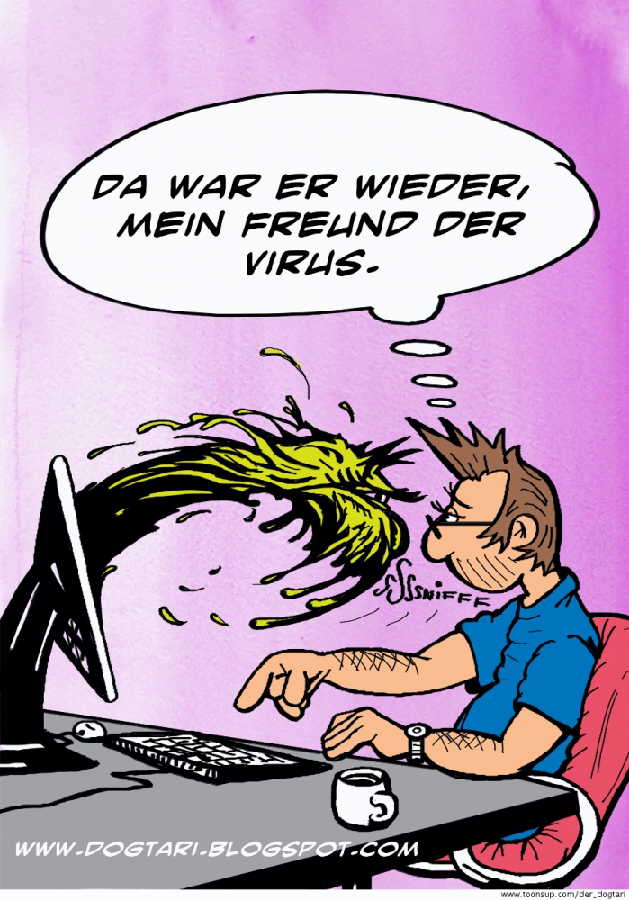 Cartoon: DogtarisVirenalarm 1