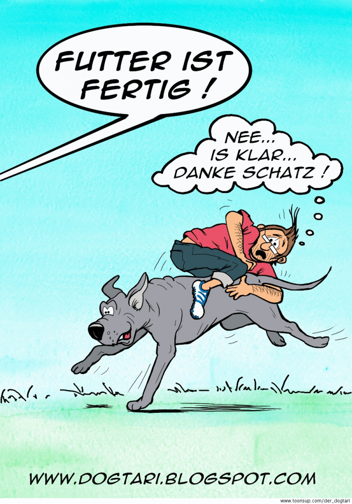Cartoon: Der Napf ruft ! 1