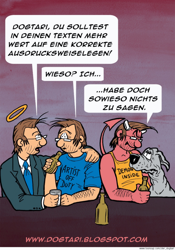Cartoon: Nichtssagend 1