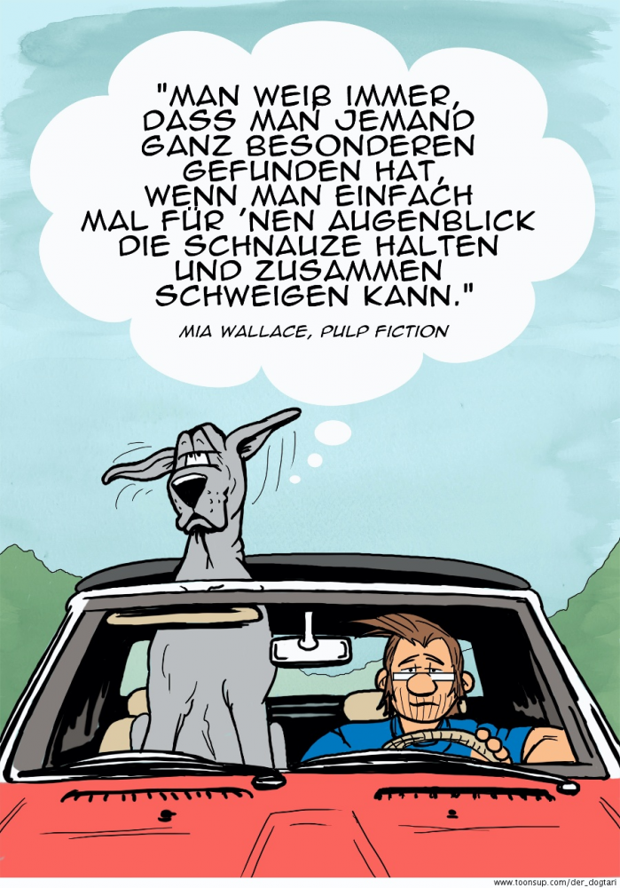 Cartoon: Schweigen ist Gold 1
