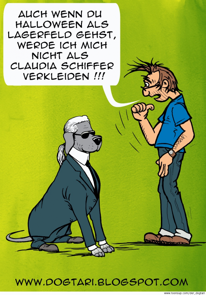 Cartoon: Bruno Lagerfeld 1