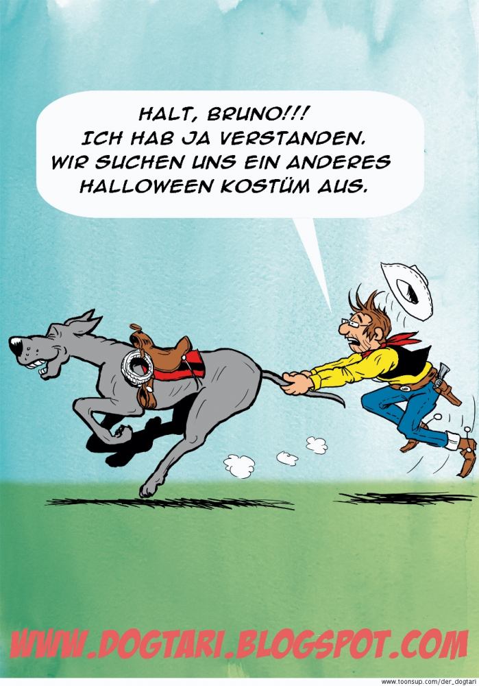 Cartoon: Wild Wild West mit Bruno 1