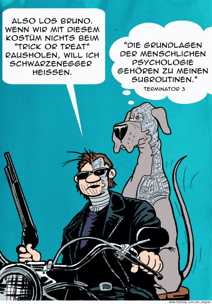 Cartoon: Hasta la Vista, Bruno 1