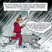 Vorsätzlich Joggen