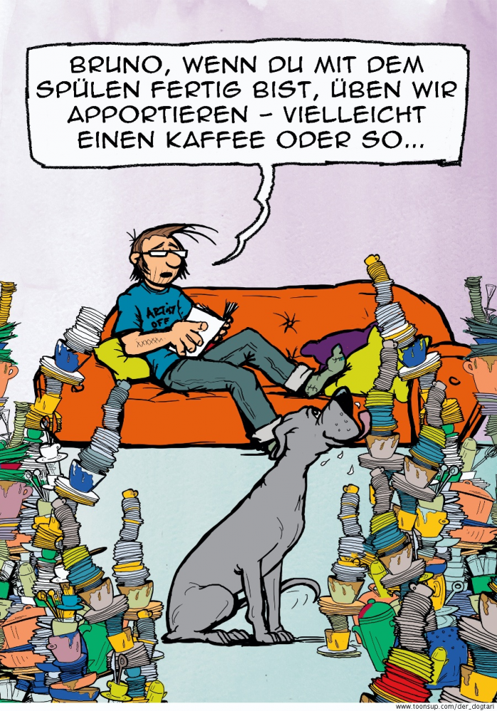 Cartoon: Spülmaschine 2.0 1