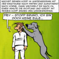 Yoga mit Dogge Teil 12